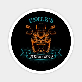 Uncle's Biker Gang Father's Day Magnet